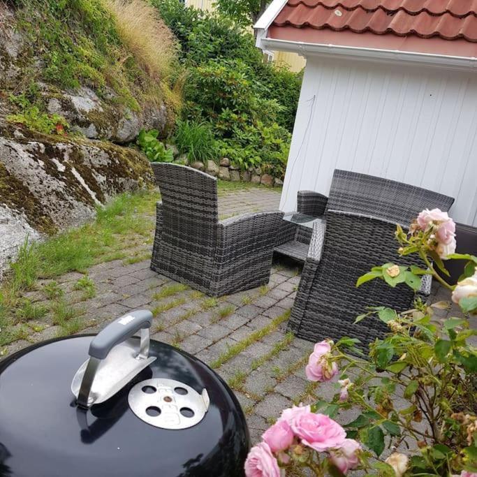 Lys Og Lettstelt Leilighet Med Utsikt Over Byen Apartment Sandefjord Exterior photo