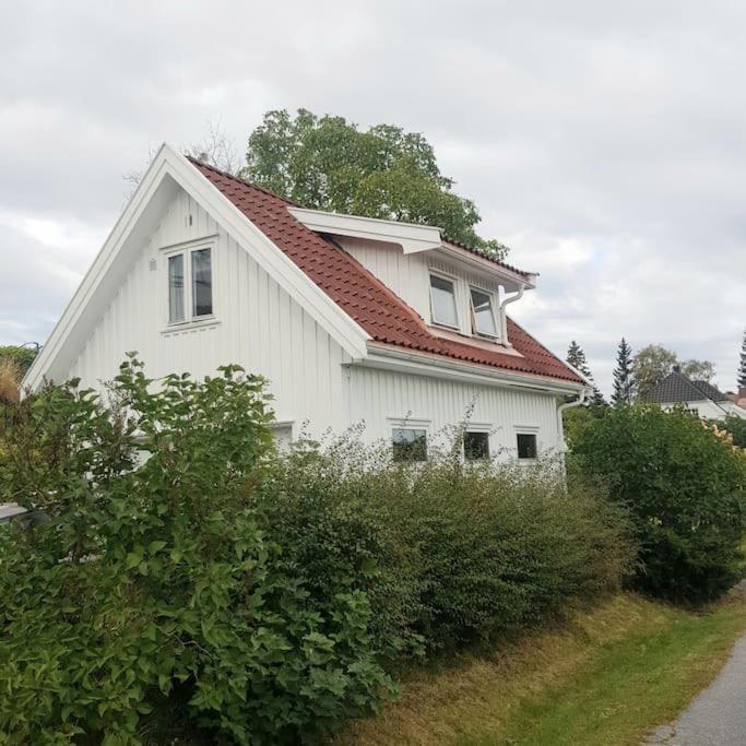 Lys Og Lettstelt Leilighet Med Utsikt Over Byen Apartment Sandefjord Exterior photo
